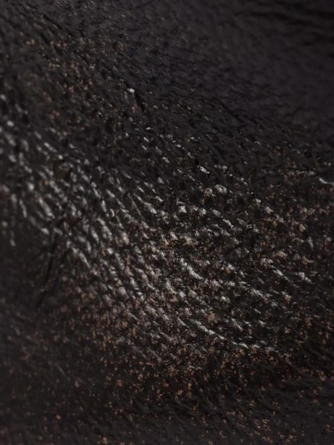 Miu Miu logo-detail drawstring shoulder bag - Brown