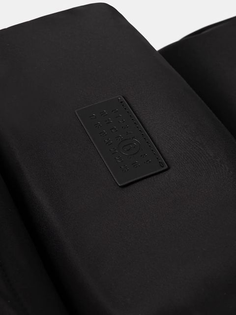 MM6 Maison Margiela plecak damski kolor czarny duży gładki SB5WA0006.P8504.T8013