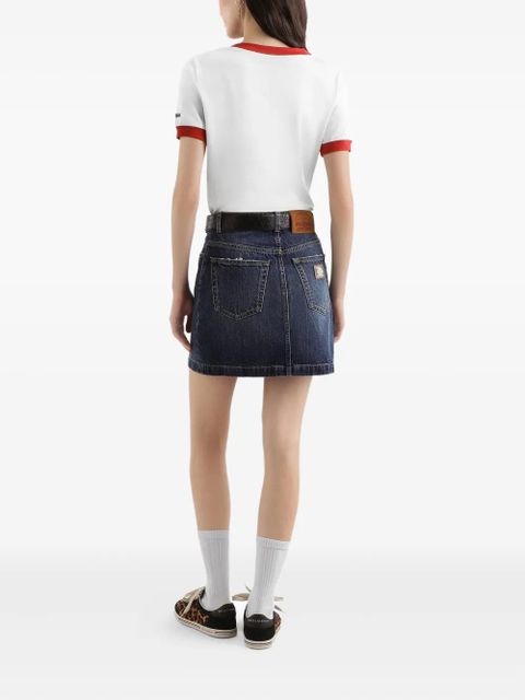 Dolce & Gabbana logo-print cotton T-shirt - White