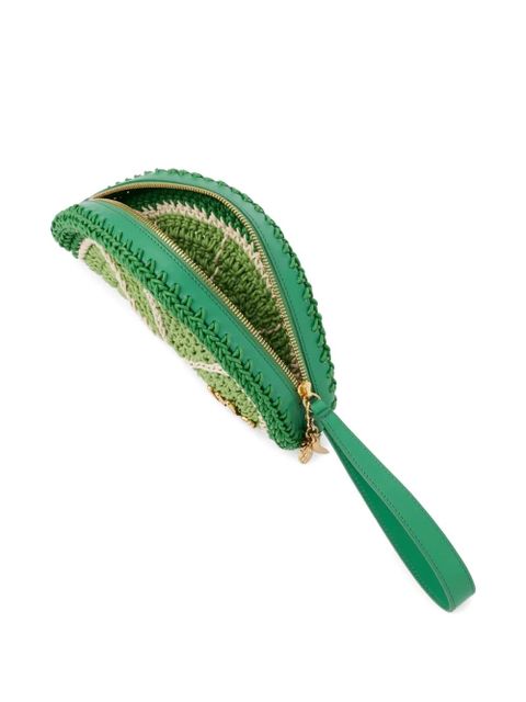 Chloé Tropicus Lime crochet clutch - Green