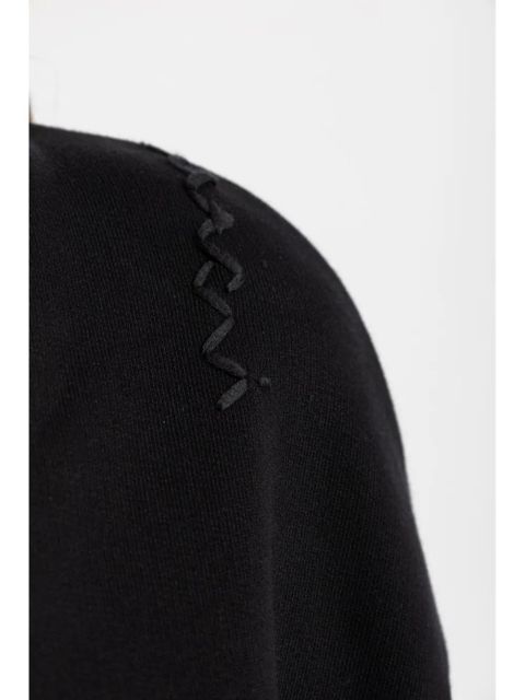Marni V-neck sweater dress - Black