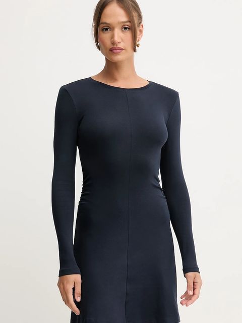 Pepe Jeans sukienka kolor granatowy mini rozkloszowana PL9537718 - zdjęcie produktu nr 1