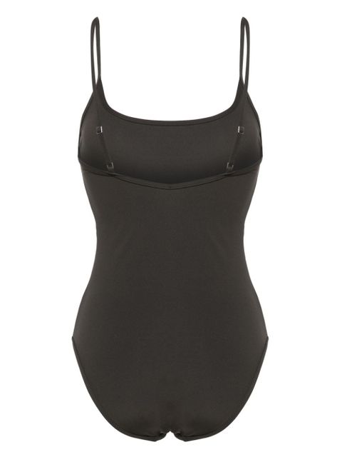 TOTEME square-neck high-cut swimsuit - Grey