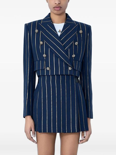 Vivienne Westwood striped blazer - Blue - zdjęcie produktu nr 1