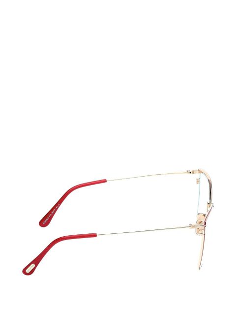 TOM FORD butterfly-frame glasses - Red