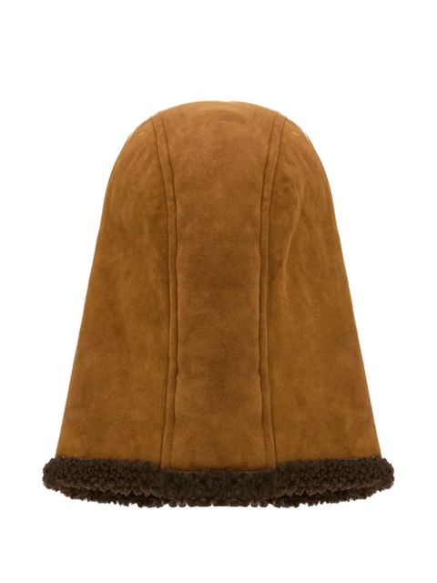 Yves Salomon shearling hood - Brown - zdjęcie produktu nr 2