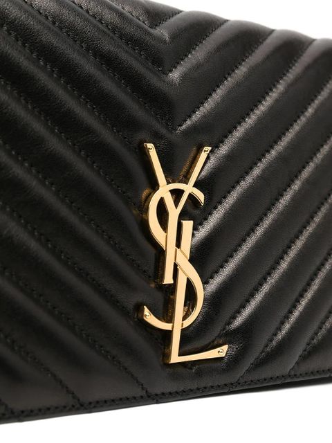 Saint Laurent Kate 99 quilted shoulder bag - Black