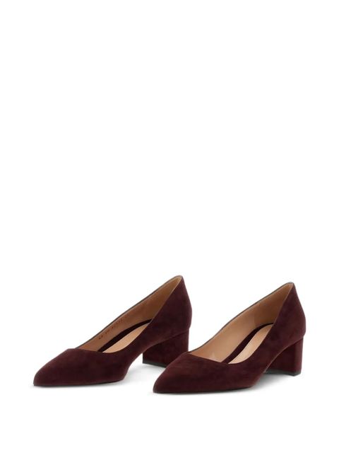 Gianvito Rossi 45mm Piper block-heel pumps - Brown - zdjęcie produktu nr 2