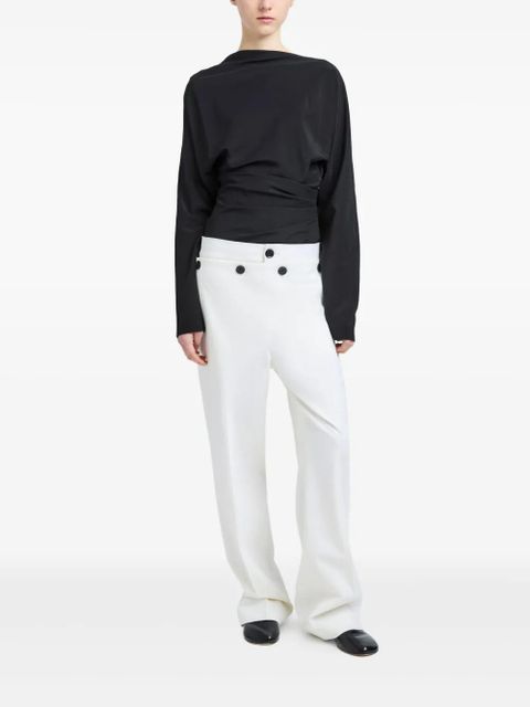 Proenza Schouler Keegan top - Black - zdjęcie produktu nr 2