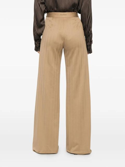 Max Mara Mxmoliato palazzo pants - Neutrals
