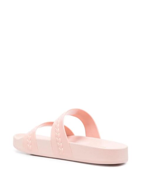 Ancient Greek Sandals Meli double-strap slides - Pink