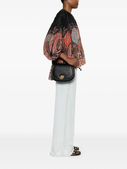 Chloé Horse Medal leather cross body bag - Black