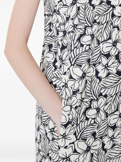 Weekend Max Mara floral midi dress - Black