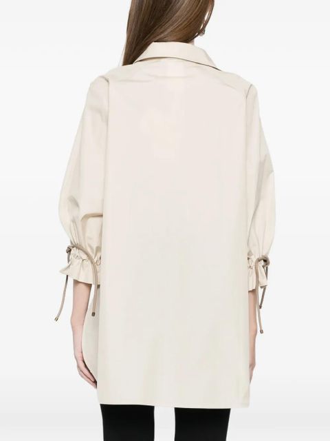 Max Mara Adorni drawstring-cuff blouse - Neutrals