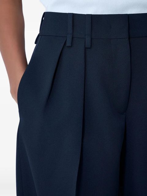 Jil Sander pleated trousers - Blue