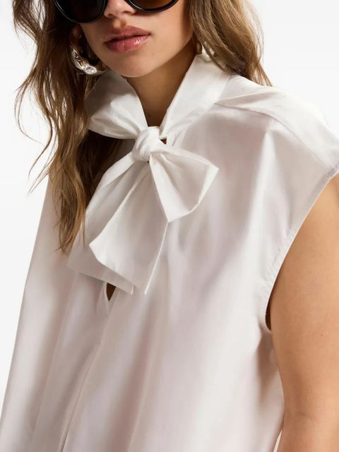 Essentiel Antwerp bow-detail blouse - White