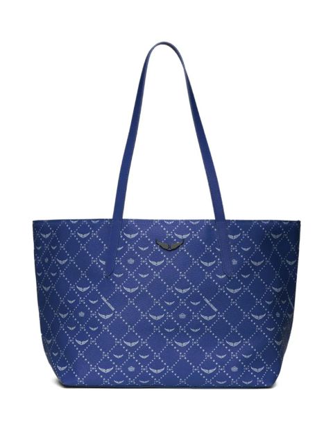 Zadig&Voltaire Z Shopper wings monogram shoulder bag - Blue - zdjęcie produktu nr 1