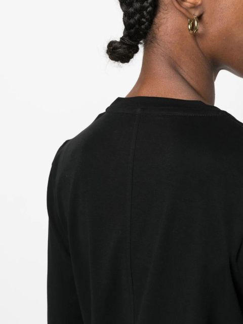 The Row round-neck long-sleeved T-shirt - Black