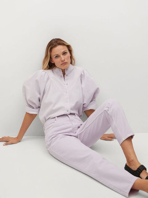 Mango - Jeansy MOM90