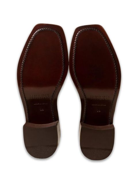 Hereu Alber T-Bar pumps - Brown