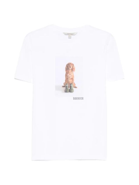 Barbour graphic T-shirt - White - zdjęcie produktu nr 1