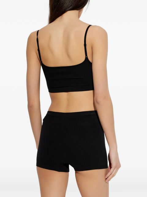 MM6 Maison Margiela Number-motif bra - Black