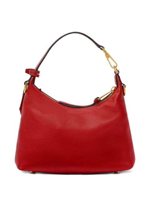 Versace Tag logo-plaque leather shoulder bag - Red - zdjęcie produktu nr 2