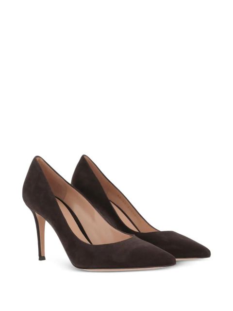 Gianvito Rossi 85mm Gianvito pumps - Brown - zdjęcie produktu nr 2