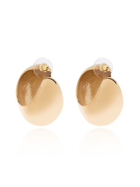 ISABEL MARANT chunky hoop earrings - Gold