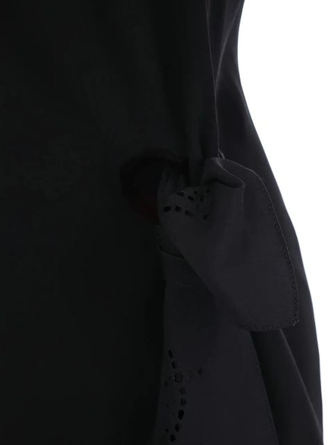 Givenchy one-shoulder laser-cut top - Black