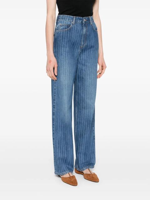 SANDRO striped jeans - Blue - zdjęcie produktu nr 2