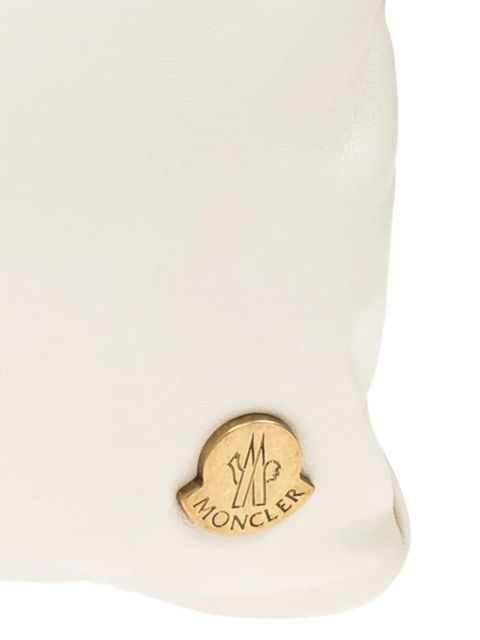 Moncler Vetta leather shoulder bag - White