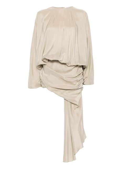 Christopher Esber draped silk dress - Neutrals - zdjęcie produktu nr 1