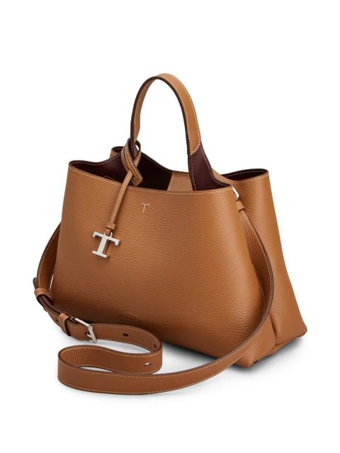 Tod's small leather tote bag - Brown