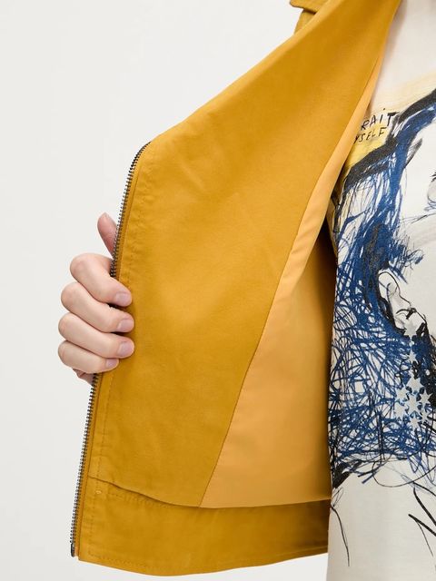 Desigual ramoneska MUST kolor żółty przejściowa 25WWEW69