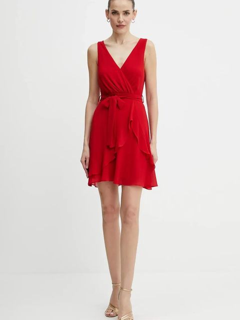 Morgan sukienka ROSVAL kolor czerwony mini prosta ROSVAL - zdjęcie produktu nr 2