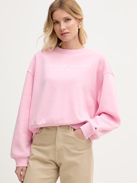 Tommy Hilfiger bluza damska z bawełną - zdjęcie produktu nr 1