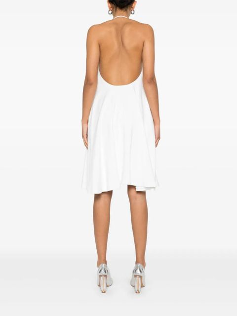 LOEWE Flamenco mini dress - White