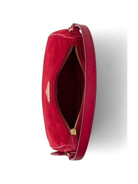 Prada Re-Edition 2005 suede mini-bag - Red