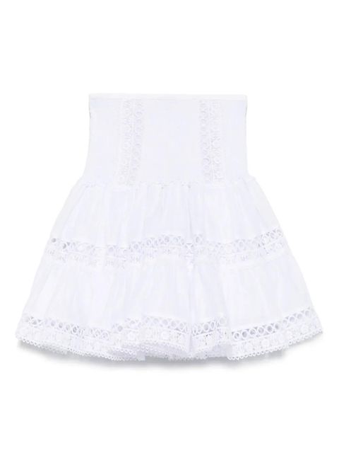 Charo Ruiz Ibiza Hortens mini skirt - White - zdjęcie produktu nr 1
