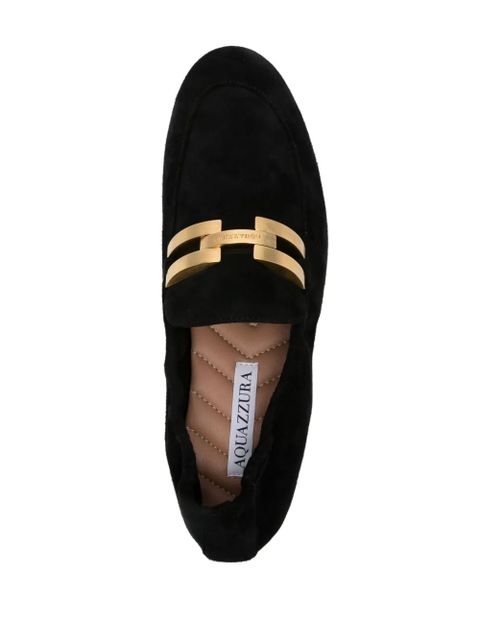 Aquazzura Brandi Soft loafers - Black