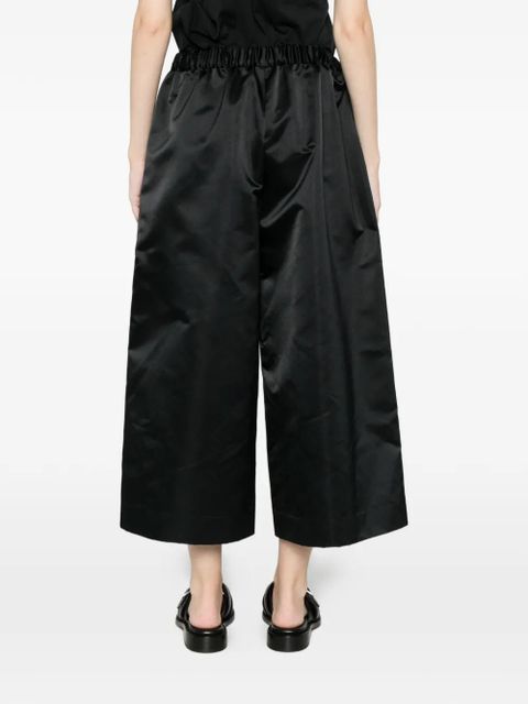 Comme Des Garçons elasticated palazzo pants - Black