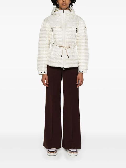 Moncler Grenoble Eibing hooded down jacket - White