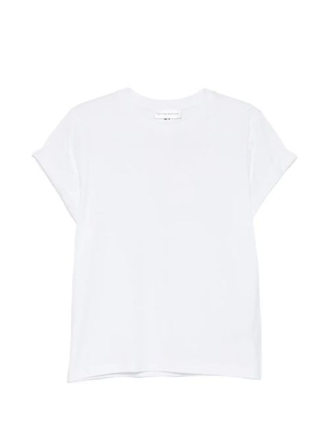 Victoria Beckham cuffed sleeve T-shirt - White - zdjęcie produktu nr 1