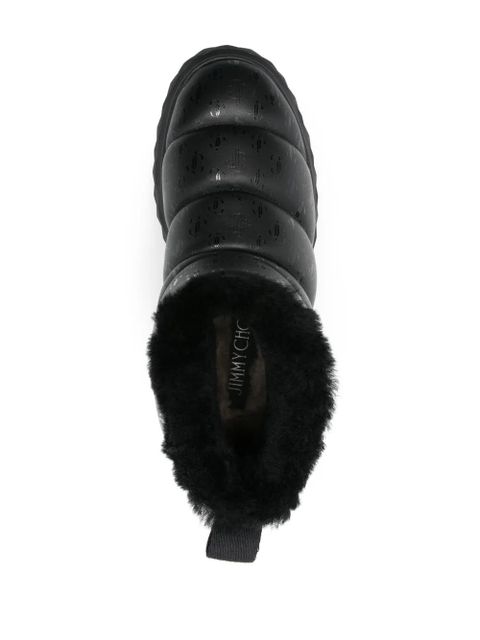 Jimmy Choo padded rain boots - Black