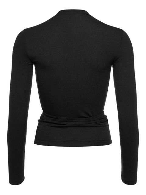 ERES Charlotte wrap top - Black