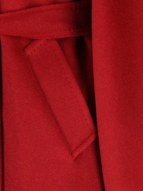 Max Mara belted coat - Red