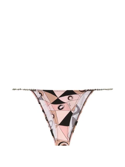 PUCCI print chain bikini bottom - Pink - zdjęcie produktu nr 1