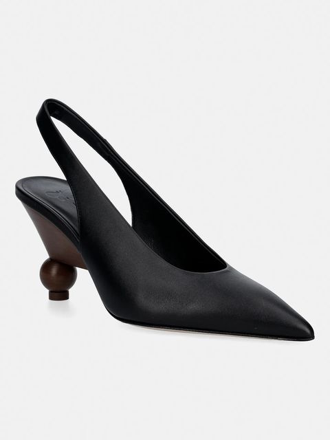 Weekend Max Mara szpilki skórzane Wkarito - zdjęcie produktu nr 1