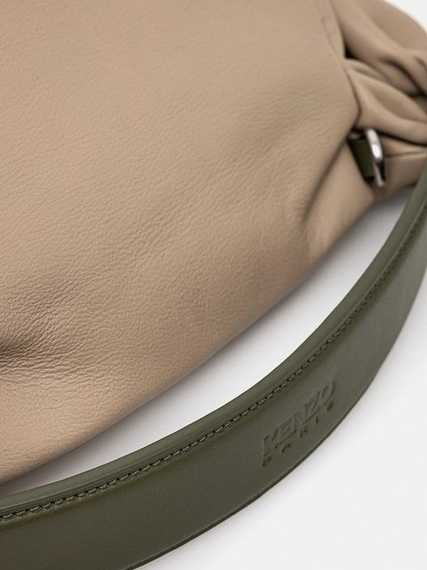 Kenzo torebka skórzana kolor beżowy FF52SA818L1B.11